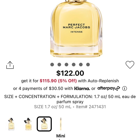 Marc Jacobs Daisy Intense Perfume 50ml - Picture 5 of 5